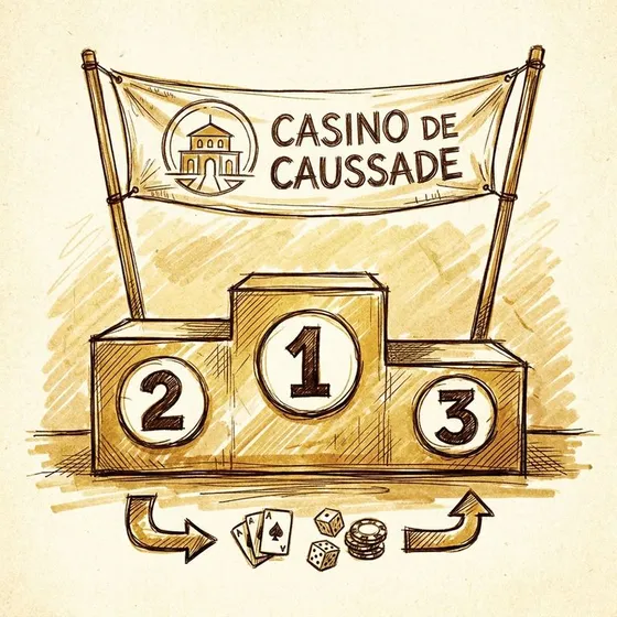 Page principale du Casino de Caussade Page principale du Casino de Caussade